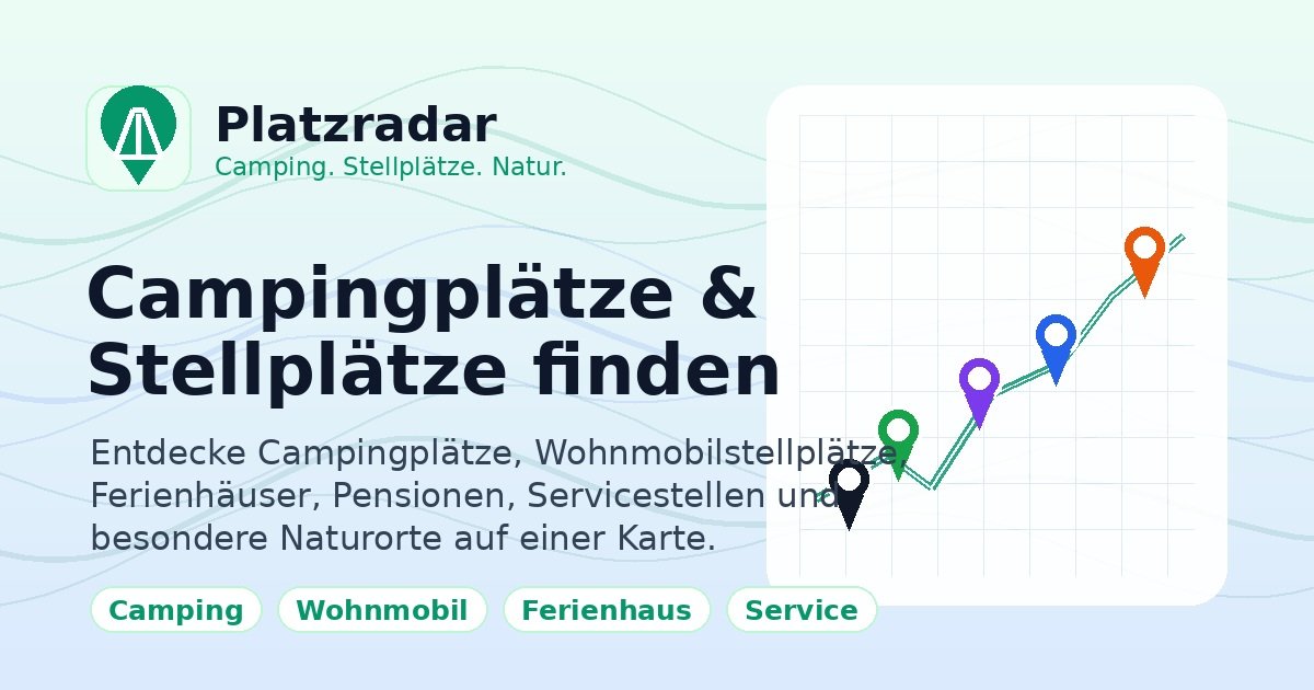 Platzradar entdecken